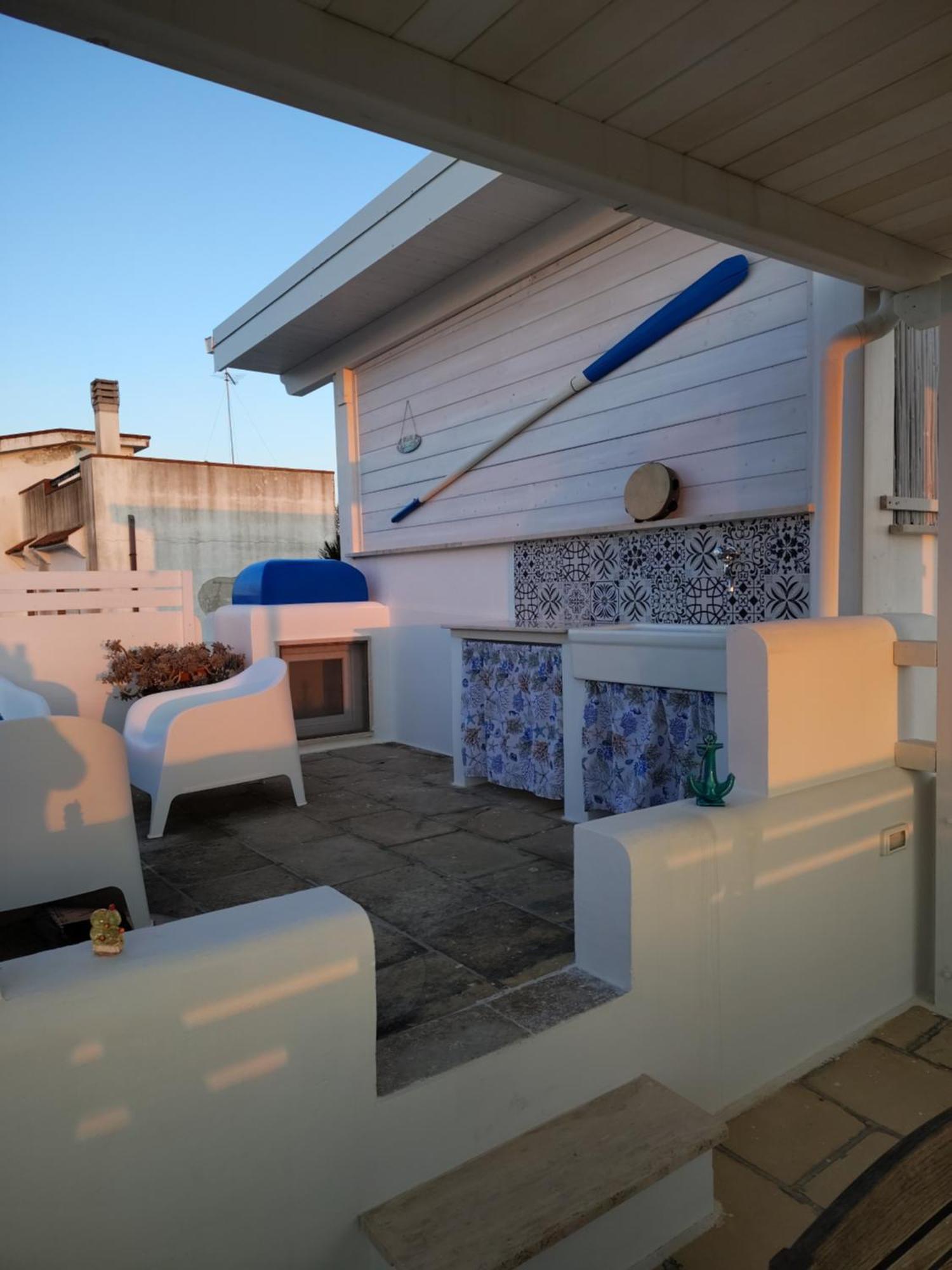 Santorini House Villa ซานเปียโตร อิน เบวานญา ภายนอก รูปภาพ